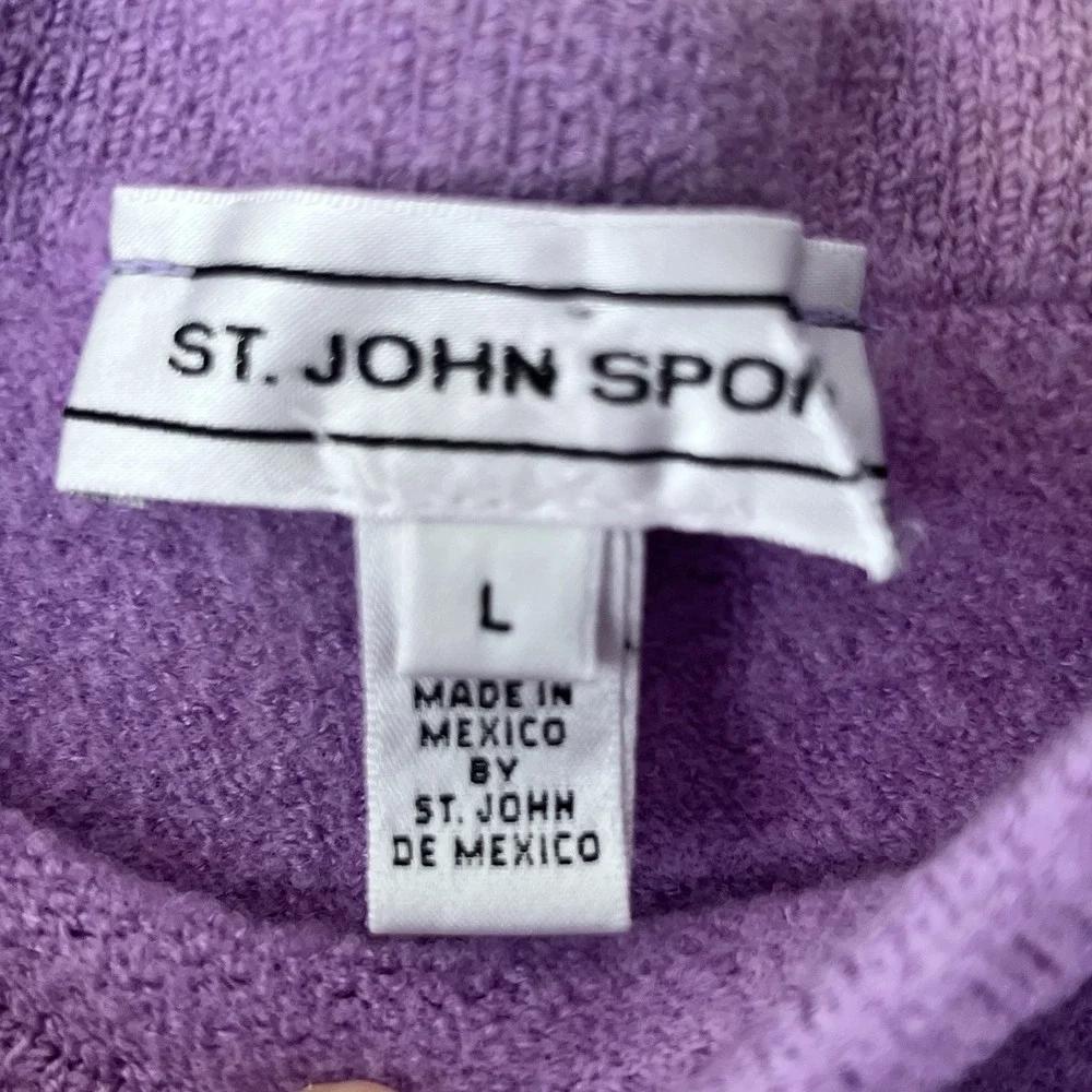 Vintage‎ St John's Sport Wool Halter Top Crop Disco Tank Purple Toddler Girls S